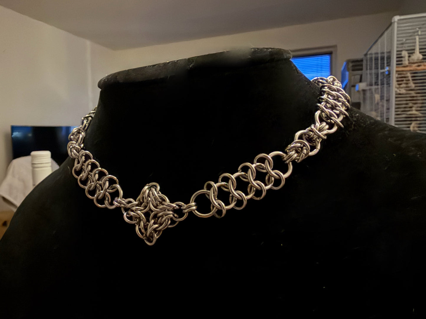 BYZANTHINE CHAINMAILLE CHOKER