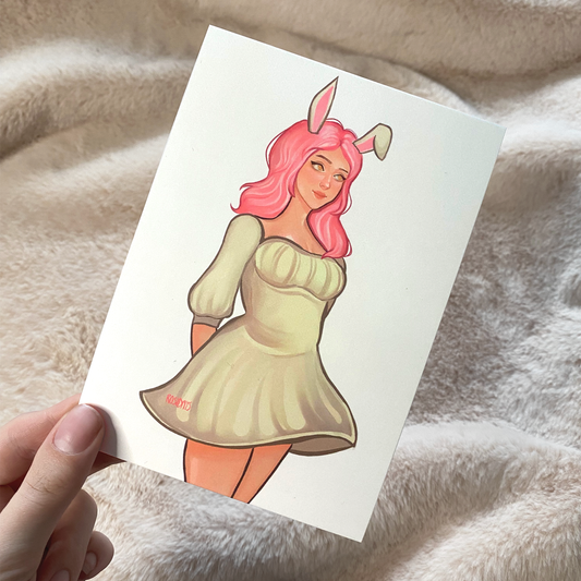 Bunny Girl A6 Print